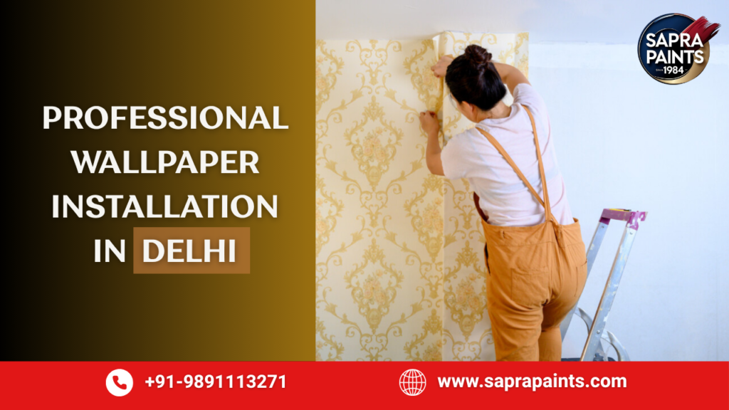Professional Wallpaper Installation in Delhi
