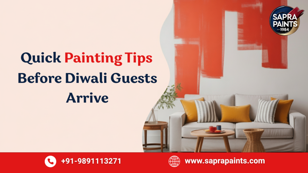 Quick Painting Tips Before Diwali