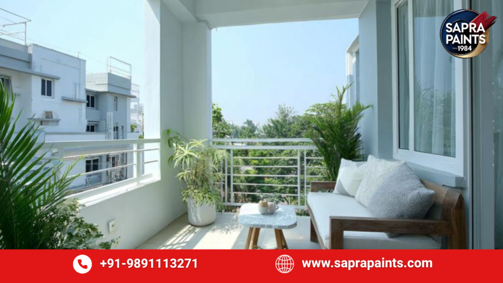 Small Balcony Paint Ideas