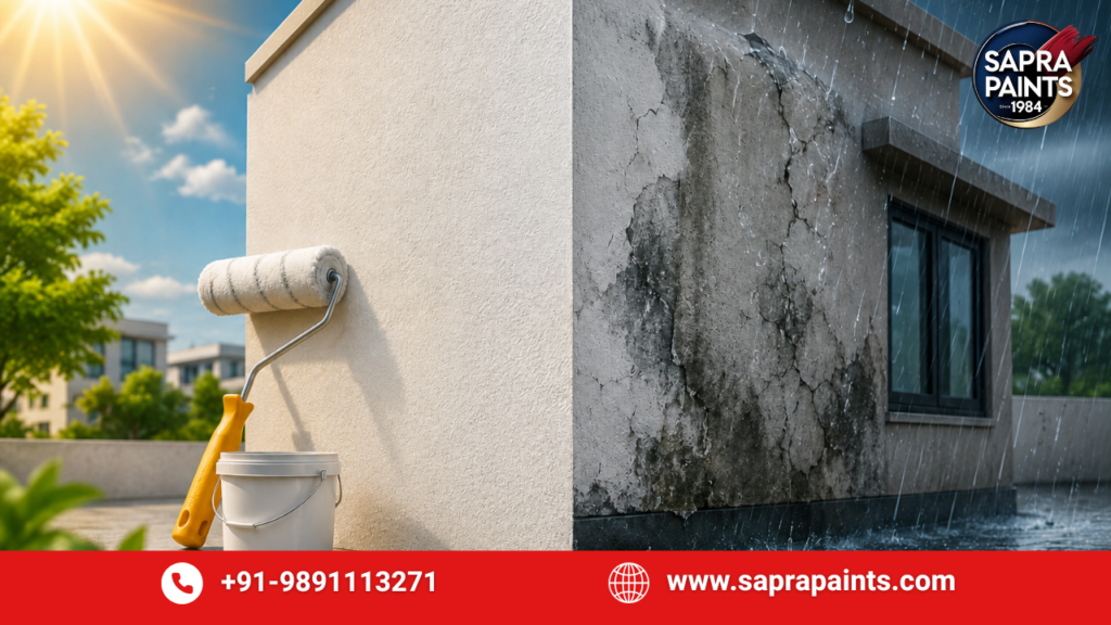 Protect Your Walls from Rain and Sun